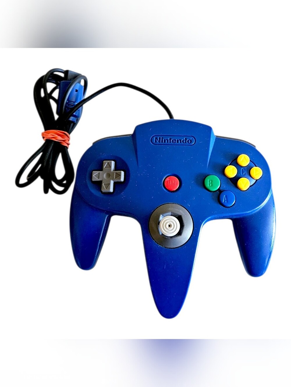 Nintendo 64 Controller - Blue N64, Tested & Working!